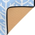 thumbnail image 4 of Blue Ferns 63''x48'' Plush Memory Foam Bath Mat, Soft, Absorbent, Non Slip, Durable, 4 of 7