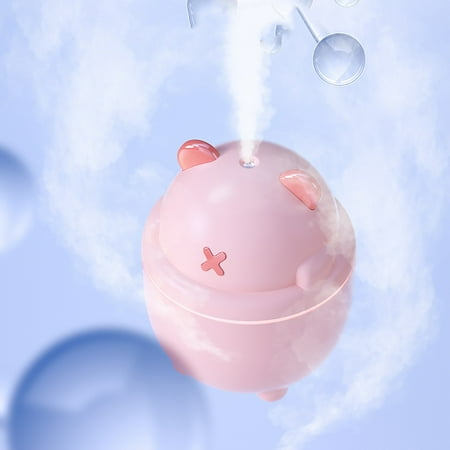 

Pkeoh Humidifier 200Ml Home Office Car Water Atomizer Usb Mini Humidifier Night Lihgt Mini Ironing Machine Plastic