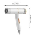 thumbnail image 5 of JingChun Professional Hair Dryer with Diffuser, Ionic Hair Dryer, Powerful & Fast Salon Blow Dryer Brushless Motor, Light & Compact Hair Dryer for Home Travel Mother's Day, 5 of 9