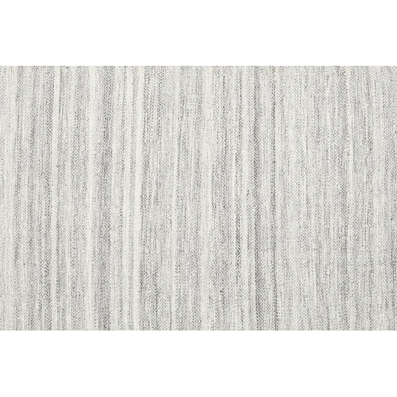 Ahgly Company Indoor Rectangle Contemporary Off White Beige Solid Area Rugs, 8' x 10'