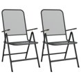 thumbnail image 5 of vidaXL 3 Piece Garden Dining Set Expanded Metal Mesh Anthracite, 5 of 5