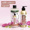 thumbnail image 3 of Love Beauty Planet Shampoo and Conditioner, Advanced Repair, Moringa Oil, Pro-Vitamin B5, Peony - Sulfate-Free Shampoo & Conditioner for Damaged, Dry Hair, Scented, Refill, 22 Oz 2 Piece Set, 3 of 7