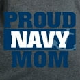 thumbnail image 3 of CafePress - US Navy Proud Navy Mom Women's Dark T Shirt - Women's Traditional Fit Dark T-Shirt, 3 of 4