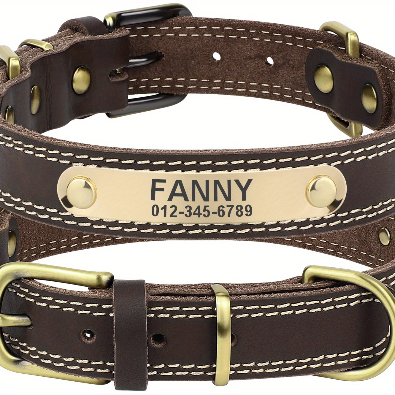 Unbrand Personalized Heavy Duty Dog Collar