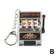 thumbnail image 6 of Plastic Mini Slot Machine Toy with Reels and Keychain for Creative Festival and Birthday Cake Decor, Offering Realistic Gaming Experience and Multi - functional Use, 6 of 9