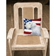 thumbnail image 2 of Carolines Treasures BB9684PW1818 Sealyham Terrier Patriotic Fabric Decorative Pillow  18H x18W multicolor, 2 of 2