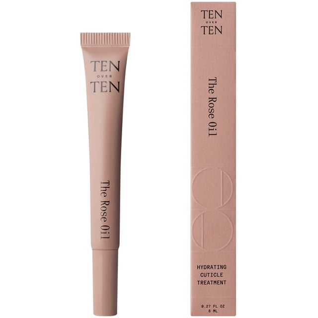 Tenoverten - El tratamiento para cutículas con aceite de rosa | Cuidado de uñas limpio, natural y no tóxico (0,27 fl oz | 8 ml)