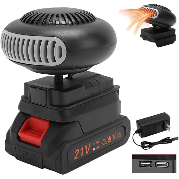 Battery Operated Heater, Portable Heater, Battery Powered Heaters, Portable Car Heaters Car Window Defogger for Cars Electric Tricycles Office Indoor Use, Long Lasting and Quiet Operating(#a)