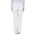 thumbnail image 2 of Grey's Anatomy Signature Women's 5 Pocket Cargo Scrub Pant, White, Large/Tall, 2 of 5