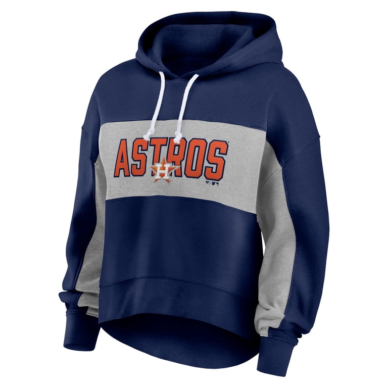 MLB Houston Astros XL フード付きウェア ネイビー Women's Fanatics Navy Houston Astros Filled Stat Sheet Pullover