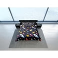 thumbnail image 4 of Stars And Spaceships Doona Cover Kids, Galaxy Bed Set Full, King,, 4 of 4