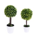 thumbnail image 4 of OHOIOLLA Topiary Grass Bonsai Verde Con Hojas Realistas Para En Casa Y Eventos, 4 of 8