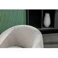 thumbnail image 5 of NEW Swivel Barrel Accent Chair, 360 Degree Swivel Round Chairs , Soft Boucle Single Arm Sofa for Living Room Bedroom Reading,, 5 of 8