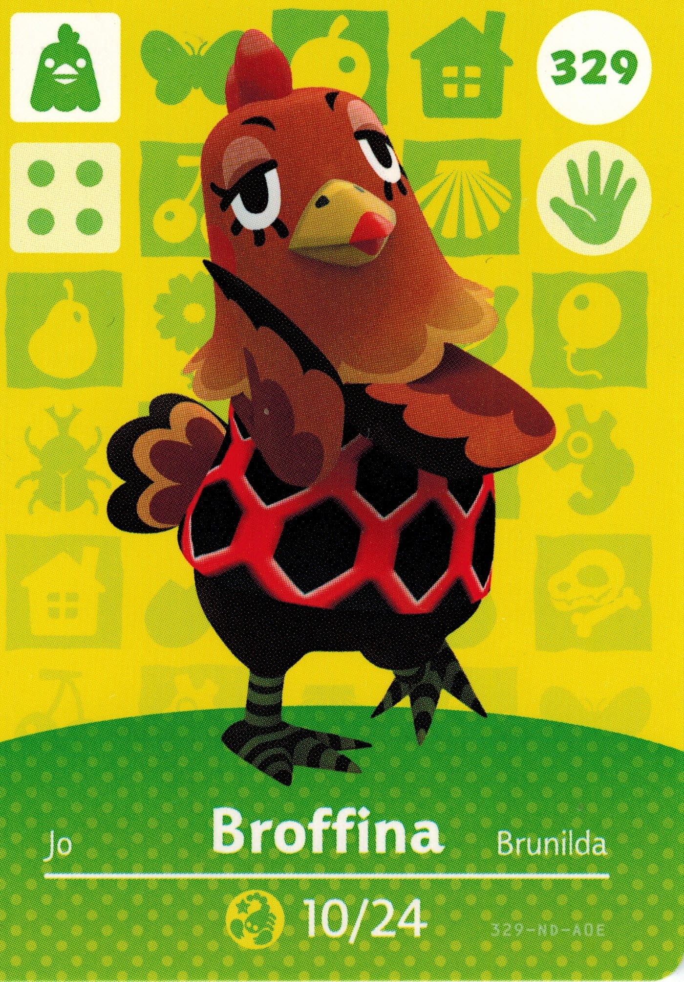 Broffina - Nintendo Animal Crossing Happy Home Designer Series 4 Amiibo