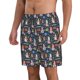 thumbnail image 2 of Balery Garden Gnomes Traje de Baño Estilo Hawaiano para Hombre, Shorts de Secado Rápido con Bolsillos-Large, 2 of 6