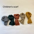 thumbnail image 2 of Mightlink Soft Lovely Thick Long Thermal Scarf Baby Boys Girls Winter Solid Color Knitting Scarfs for Cold Weather, 2 of 7