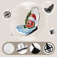 thumbnail image 3 of Cute Christmas Ornament Snowman Car Seat Covers Front Seats Universal Fit for Cars SUV Truck Auto Interior Accessories, 3 of 3