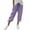 A1_Purple#23, variant on Lcziwo Capri Cotton Pants for Women Drawstring Elastic Waisted Tapered Capris Casual Loose Summer Vacation Trousers with Pockets Purple,S
