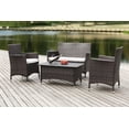 thumbnail image 3 of Mojavi Indoor/Outdoor Contemporary Solid 4 Piece Set, 3 of 7