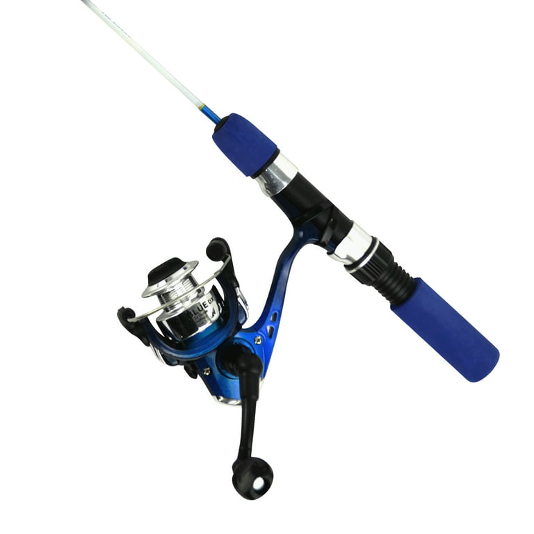 HT Enterprises 24 ICE BLUE ROD COMBO, ULTRA LIGHT ACTION WITH IS-502S REEL,  2 BB With Infinite Anti Reverse