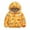 Yellow, variant on IROINNID Toddler Boys Girls Autumn Winter Puffer Coat Fleece Padded Jacket Hooded Zip Up Waterproof Windproof Outwear