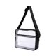 thumbnail image 2 of Bolsa transparente para estadio, , bandolera, versátil, portátil, PVC transparente. L, 2 of 8