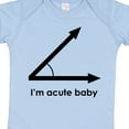thumbnail image 4 of Inktastic I'm Acute Baby Funny Math Pun Boys or Girls Baby Bodysuit, 4 of 5
