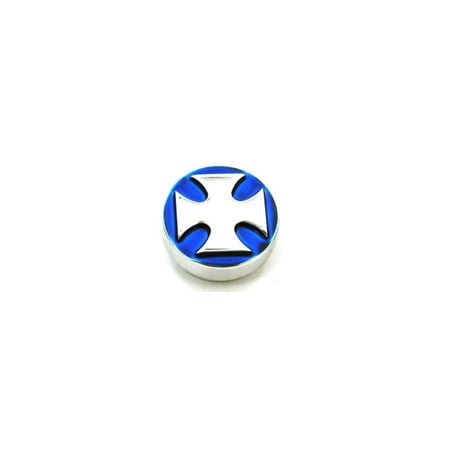 UPC 660936156846 product image for All Sales Interior Dash Knobs (4wd knob only)- Iron Cross Blue | upcitemdb.com