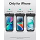 thumbnail image 2 of Funda impermeable ESR para iPhone 15/14/13 con cordón negro, 2 of 9