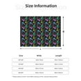 thumbnail image 5 of Rateoe Snails 1 Pattern Flannel Throw Blanket, Ultra-soft Blanket for Bed, Couch, Car, Hypoallergenic Anti-pilling blanket-60"x50"(Horizontal), 5 of 6