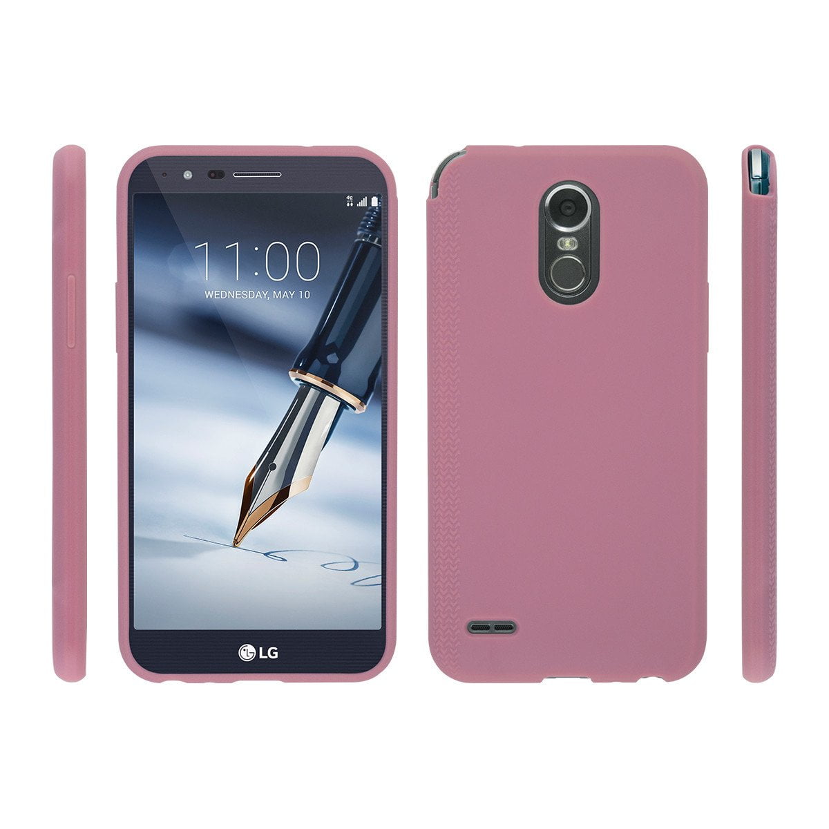 MetroPCS FLEX Gel Phone case for LG Stylo 3 PLUS Pink
