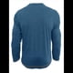 thumbnail image 4 of Camisetas Henley para Hombre, Larga Raglán, Informales, Ajustadas, Ligeras, de Moda. Azul L, 4 of 7