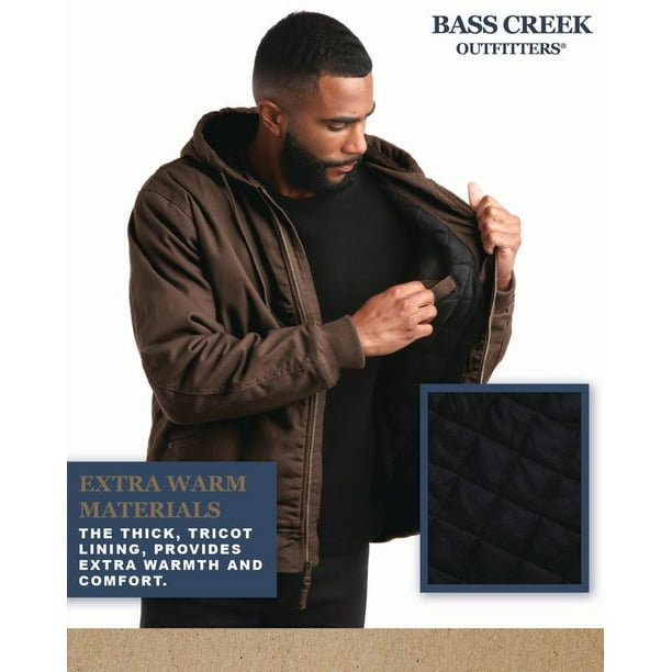 Heavy duty canvas jacket sales