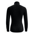 thumbnail image 5 of HAYIMI Women Turtleneck Ribbed Knit Sweater Long Sleeve Button Slim Fit Stretch Casual Fall Winter Pullover Tops Dailywear, 5 of 5