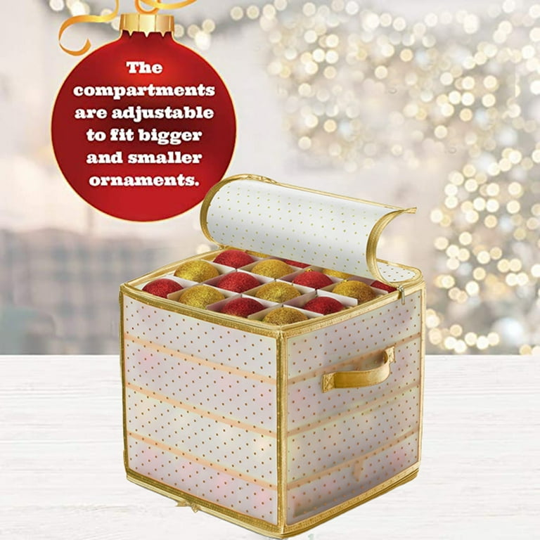 Sterilite 24 Compartment Stack And Carry Christmas Ornament