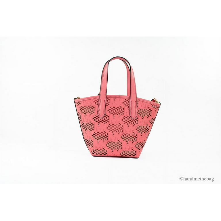 Kimber Small 2-in-1 Logo Embossed and Perforated Tote Bag