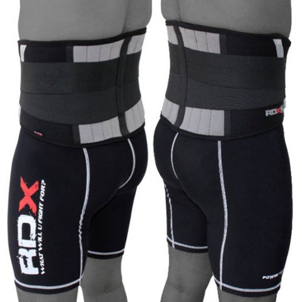 RDX Lumbar Lower Back Support Belt Pain Relief Gym Training Weight