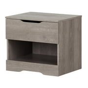 South Shore Holland 1-Drawer Nightstand, Sand Oak