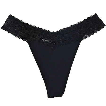 

Zuwimk Womens Thong Underwear Women s Comfort Devotion Hipster Panty Black L