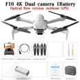 thumbnail image 1 of 4DRC Nuevo 4K HD Cámara dual GPS 5G WIFI Gran angular FPV Transmisión en tiempo real RC Distancia 2km Dron profesional Juguetes de regalo Tan Jianjun unisex, 1 of 2