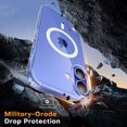 thumbnail image 4 of for iPhone16 E Case, Compatible with MagSafe, Shockproof Military-Grade Protection, Magnetic Phone Case for iPhone 16 E, Clear, 4 of 5