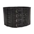 thumbnail image 2 of Stretch Corset Ropa Metal Ajustable Hebilla Bustiers PU Cuero Mujer Elástico Cintura Cinturón para fiesta festiva Traje Vestido de novia Yuyangstore cinturón de vestir, 2 of 8