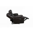 thumbnail image 5 of Modern Leather-Air Reclining Sofa 220×80×75cm with Lumbar Support, 5 of 13