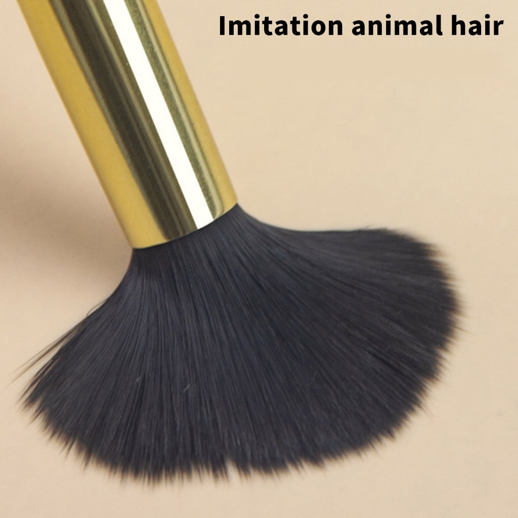 10Pcs Wooden Handle Watercolor Brush Synthetic Bristles Paint Brushes for Artist