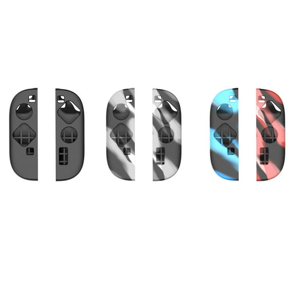 KIPLINK Silicone Protective Case & Thumb Grips for Nintendo Switch 2 Joy-Pads - Anti-Slip, Durable Cover Set with Concave/Convex Caps for Enhanced Comfort & Control