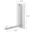 thumbnail image 7 of Yamazaki Home Magnetic Folding Hook, White, Steel, Supports 3.3 pounds, Magnetic, No Assembly, 7 of 7