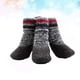 thumbnail image 4 of 2 pares de calcetines acolchados de felpa para mascotas, cálidos, impermeables y antideslizantes para otoño e invierno (gris n.° 4), 4 of 7