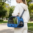 thumbnail image 4 of BotaniNest Portable Bird Travel Backpack For Small Ventilated Outdoor Adventure Cage, 4 of 6