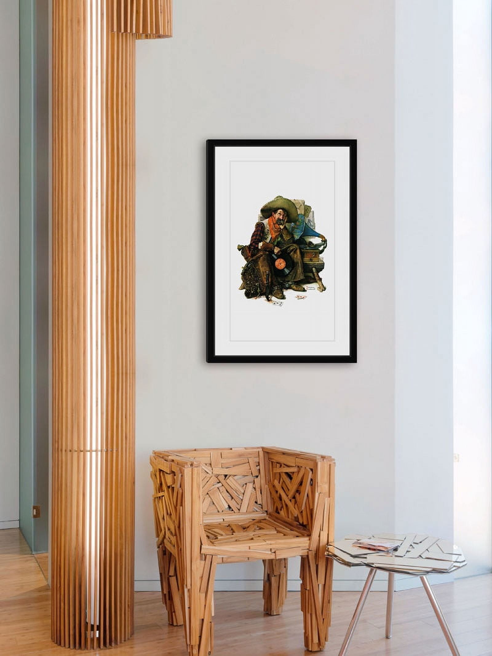Marmont Hill "Dreams of Long Ago" by Norman Rockwell Framed Art Print