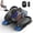 E32Slim Black, variant on MERACH Under Desk Elliptical Trainer, Compact Portable Exercise Machine, Adjustable Speed, Low Impact for Home Office, Gift